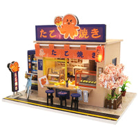 HKM-383059 Wooden DIY Dollhouse Furniture Set for Kids, 1:24 Scale Miniature Playroom Decoration