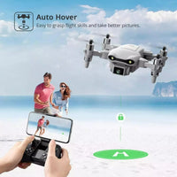 HKM-383315 Foldable Mini Drone with 720P HD Camera, Altitude Hold, and Headless Mode for Kids and Adults