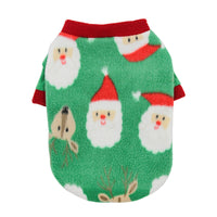 HKM-383379 Cozy Christmas Dog Sweater in Festive Designs and Fleece Material