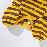 HKM-383443 Warm Dog Pajamas and Coats for Small Pets - Cute One-Piece Suits for Winter