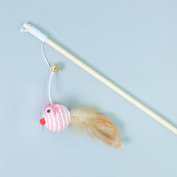 HKM-383571 Cat Feather Bell Mouse Toy Cat Feather Bell Mouse Toy Cat Feather Bell Mouse Toy