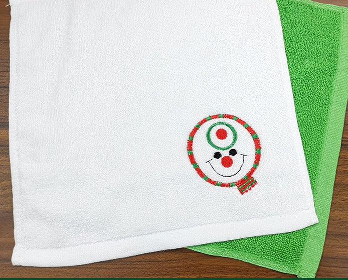 HKM-383571 Cotton Christmas Face Towel Gift Box