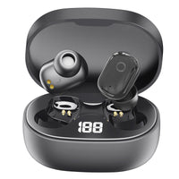 HKM-383635 Bluetooth Wireless Headset with 10M Range, Stereo Sound, and Intelligent Power Display