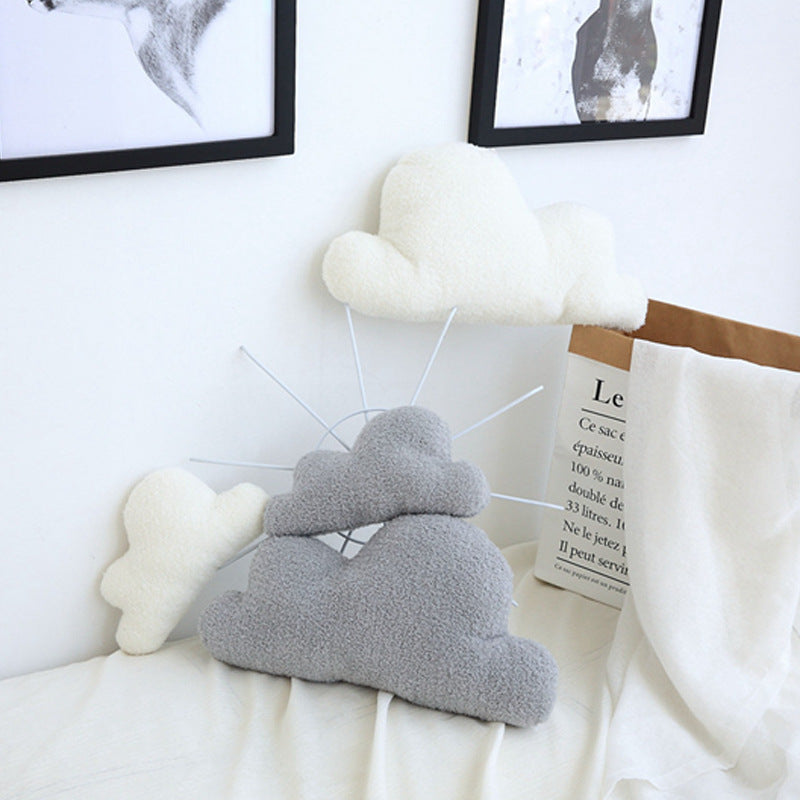 HKM-383763 Soft Cloud Plush Siesta Pillow - Cozy Cushion for Teens, Available in 3 Sizes