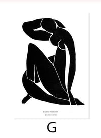 HKM-383891 Scandinavian Abstract Wall Art Poster in Rectangle Shape - Non-Woven Fabric, Thin and Thick Plates Available