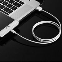 HKM-384019 Universal USB Travel Charger Compatible with iPhone 5, 5S, 6, 6S, X, iPad Air, Mini, and SE - 5V 2A Output