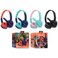 HKM-384019 Wireless Bluetooth Gaming Headset with Battery Display and Voice Control - Stereo Sound in Multiple Colors