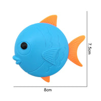 HKM-384211 Colorful Underwater Sinking Fish Toys Set - 3 Pcs for Fun Pool Diving Training