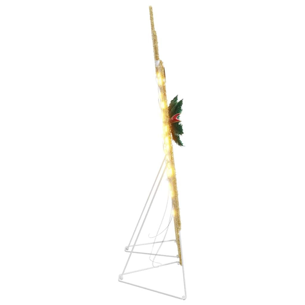 HKM-384915 Warm LED Christmas Reindeer Decoration - 2 pcs, Indoor/Outdoor Use, USB Powered, Modern Design