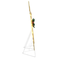 HKM-384915 Warm LED Christmas Reindeer Decoration - 2 pcs, Indoor/Outdoor Use, USB Powered, Modern Design