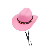 HKM-385107 Fashionable Cat Cowboy Hat with Five-pointed Star Design in Various Colors
