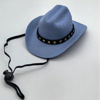 HKM-385107 Fashionable Cat Cowboy Hat with Five-pointed Star Design in Various Colors