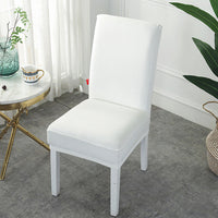 HKM-385171 Thickened Silver Fox Velvet Stretch Chair Cover for Modern Home Decor