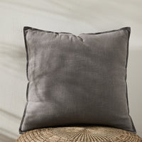 HKM-385235 Solid Color Pure Cotton and Linen Pillow, Modern Design, 45x45CM or 55x55CM Options
