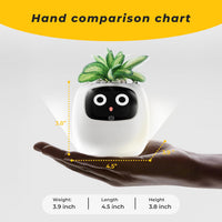 HKM-385299 Smart Plant Care Robot with Automated Watering and Growth Monitoring for Indoor Plants - Interactive Desk Companion