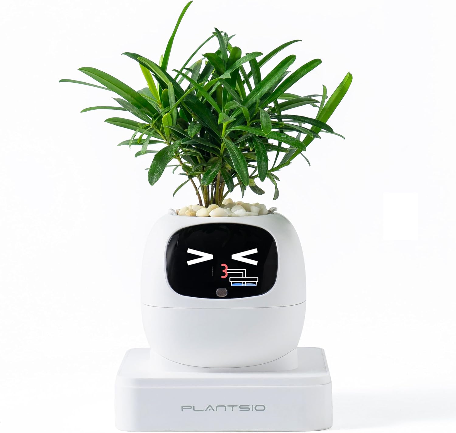 HKM-385299 Smart Plant Care Robot with Automated Watering and Growth Monitoring for Indoor Plants - Interactive Desk Companion