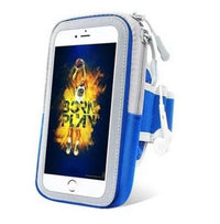 HKM-385363 Universal Sports Armband Holder for 4-6 Inch Mobile Phones - Anti-Fall Design for Running and Active Use