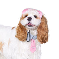 HKM-385683 Bamboo Saliva Towel for Small Dogs - Blue, Casual Style, Available in Sizes S, M, L