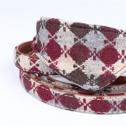 HKM-385811 English Pet Dog Bow Collar Triangle Scarf