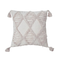 HKM-385811 Moroccan Style Cotton and Linen Throw Pillow Cushion Cover - 45x45cm and 50x30cm Sizes