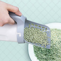 HKM-385875 Plastic Cat Litter Scoop Pet Care Sand Waste Scooper Shovel Hollow Cleaning Tool