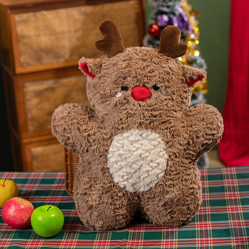 HKM-385875 Plush Christmas Tree Decorative Pillow Doll - Multiple Designs and Sizes