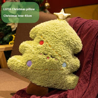 HKM-385875 Plush Christmas Tree Decorative Pillow Doll - Multiple Designs and Sizes