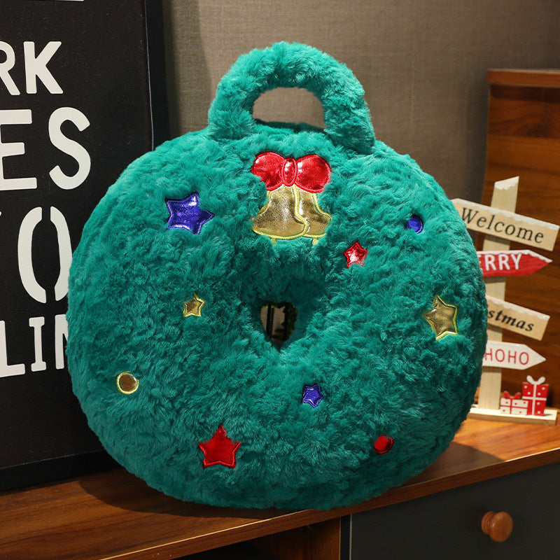 HKM-385875 Plush Christmas Tree Decorative Pillow Doll - Multiple Designs and Sizes
