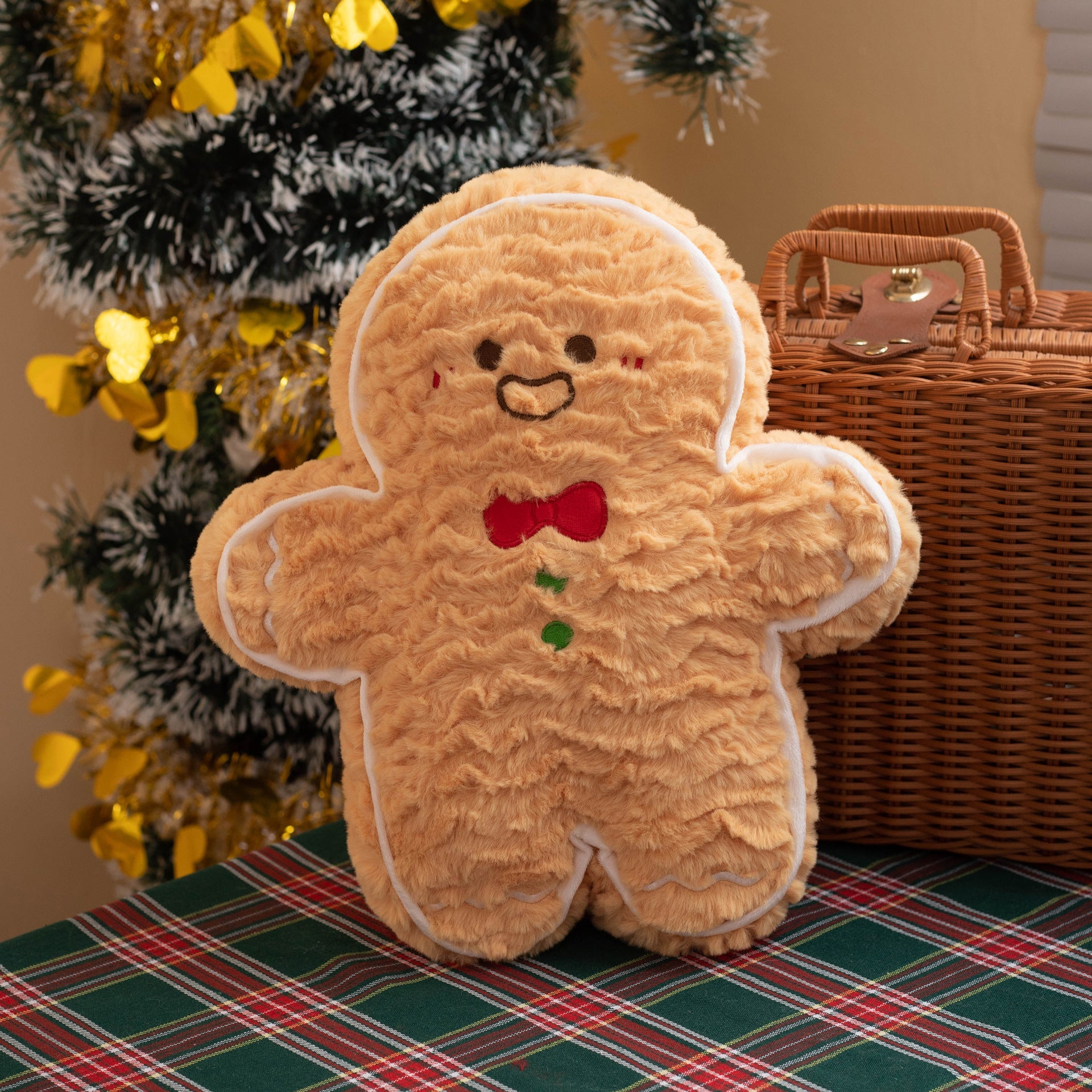 HKM-385875 Plush Christmas Tree Decorative Pillow Doll - Multiple Designs and Sizes