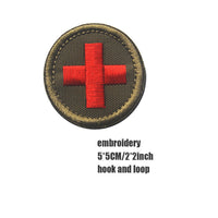 HKM-385939 Cross Tactical Medical Badge Emergency Rescue Backpack with Velcro Label and Embroidery Options