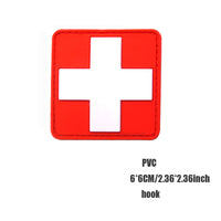 HKM-385939 Cross Tactical Medical Badge Emergency Rescue Backpack with Velcro Label and Embroidery Options