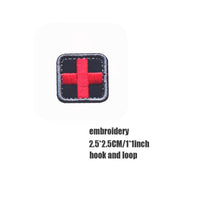 HKM-385939 Cross Tactical Medical Badge Emergency Rescue Backpack with Velcro Label and Embroidery Options