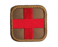 HKM-385939 Cross Tactical Medical Badge Emergency Rescue Backpack with Velcro Label and Embroidery Options