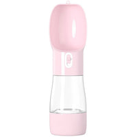 HKM-386131 Portable Multifunctional Pet Water Bottle with Anti-Bacterial Material and One-Touch Waterproof Button