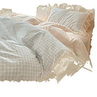 HKM-386259 Tie Dye Washable Polyester Quilt Cover Set for Single and Double Beds, 3-Piece or 4-Piece Options