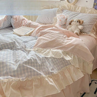 HKM-386259 Tie Dye Washable Polyester Quilt Cover Set for Single and Double Beds, 3-Piece or 4-Piece Options