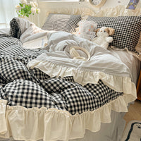 HKM-386259 Tie Dye Washable Polyester Quilt Cover Set for Single and Double Beds, 3-Piece or 4-Piece Options