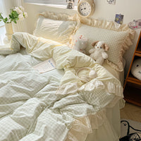 HKM-386259 Tie Dye Washable Polyester Quilt Cover Set for Single and Double Beds, 3-Piece or 4-Piece Options