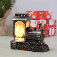 HKM-386387 LED Wind Lantern Night Light for Elderly - Bronze, Elk, Snowman, Jesus Designs