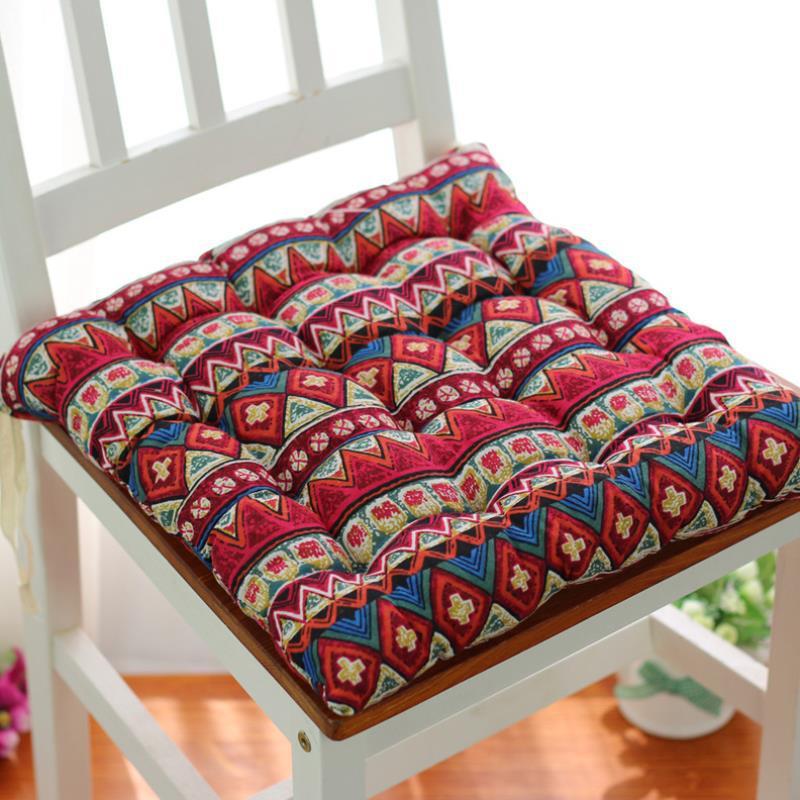 HKM-386387 Nordic Style Thickened Cushion for Office and Computer Chairs - 40x40cm, Various Elegant Designs