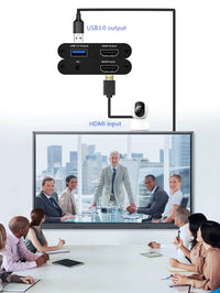 HKM-386451 4K HDMI to USB3.0 Video Capture Card for Streaming and Recording