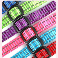 HKM-386451 Reflective Cat Collar with Anti-Slip Design - Adjustable Nylon in Various Colors