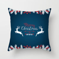 HKM-386643 Festive Cartoon Printed Cushion Cover for Living Room - 45x45 cm Polyester