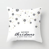 HKM-386643 Festive Cartoon Printed Cushion Cover for Living Room - 45x45 cm Polyester