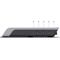 HKM-386643 Universal Mobile Tablet Charging Stand with Wireless Charging Station, ABS Material, Compact Design