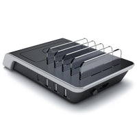 HKM-386643 Universal Mobile Tablet Charging Stand with Wireless Charging Station, ABS Material, Compact Design