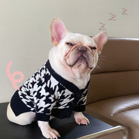 HKM-386835 Casual Wool Sweater for Dogs and Cats - Ideal for Fall and Winter, Perfect for Small Breeds