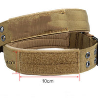 HKM-386963 Five-speed adjustable nylon pin buckle dog collar
