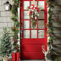 HKM-387027 Festive 1-Piece Christmas Door Hanging Decor for Holidays & Parties
