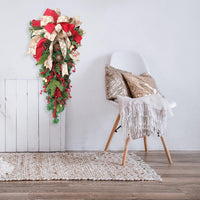 HKM-387027 Festive 1-Piece Christmas Door Hanging Decor for Holidays & Parties